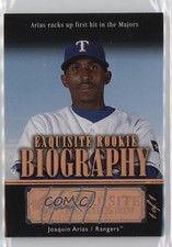 2007 Exquisite Rookie Signatures Copper Spectrum 1/1 Joaquin Arias Auto k8v