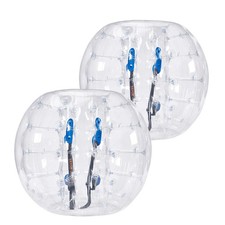 Inflatable Bumper Balls 2-Pack, 4FT/1.2M Body Sumo Zorb Balls for Teen  Adult,