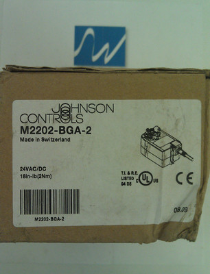 Johnson Controls M2202-BGA-2 New in box   24 VAC VDC M2202BGA2