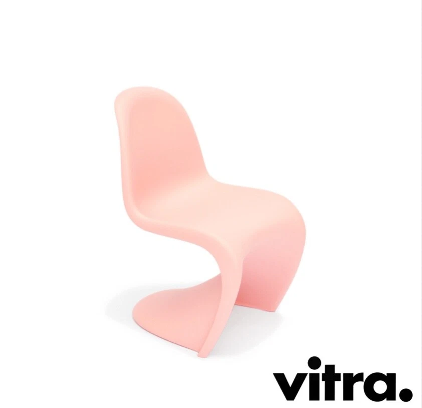 Vitra Panton Zartrosa Esszimmer Wohnzimmer Stuhl für Erwachsene