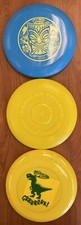 Frisbee by Wham-O collection: 3 discs, one 1966 vintage, two modern, A cond.