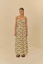 NWT FARM RIO DRESS SIZE EXTRA LARGE PK6187 6/4 JC