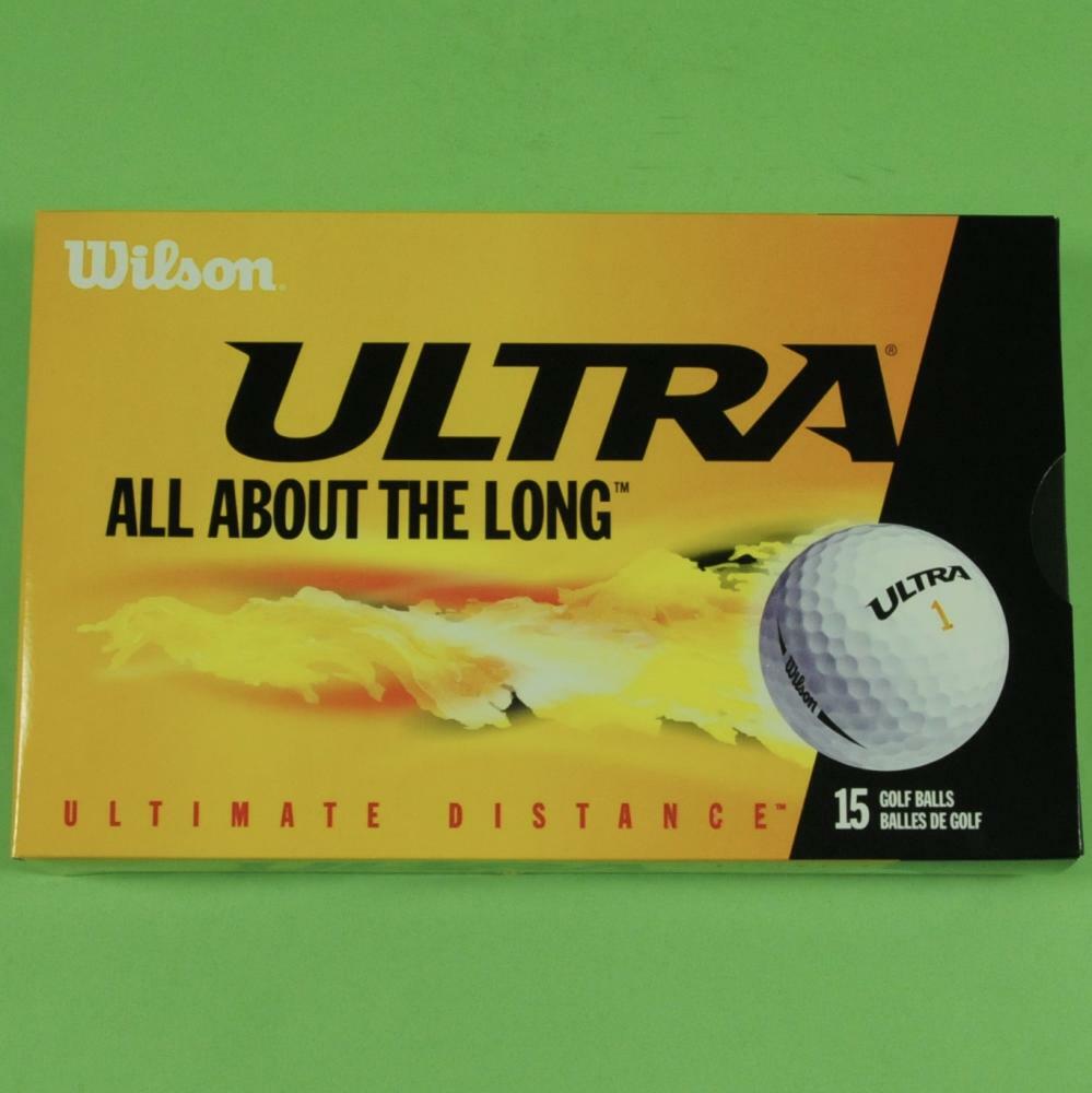 Genuine Wilson Ultra 15 Ball Box White Golf Balls New