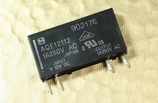 5pcs AQE12112 Panasonic NAIS SSR Relay 12VDC (control voltage), 250VAC 1A, SPST
