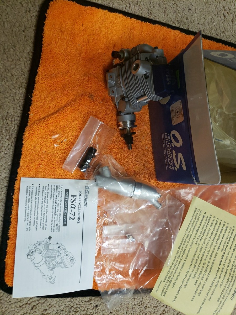 O.S 飛行機用4ストロークエンジン　FS-72α 【未使用】 NEW GENERATION FSα-72