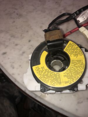 1995-1999 Mitsubishi eclipse steering wheel clock spring white spacer gsx d20