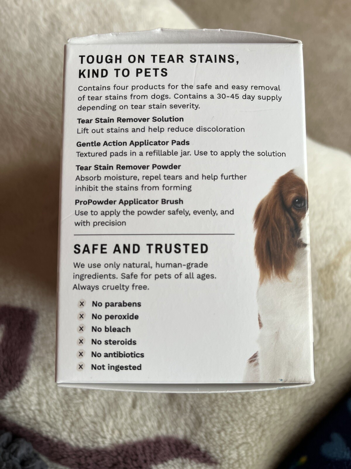 Eye Envy Tear Stain Remover Starter Kit With Powder Application Brush