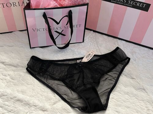 NWT VTG VICTORIA’S SECRET DREAM ANGELS Sexy Sheer Mesh/Lace Bikini Smooth Panty