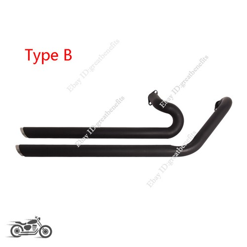 Exhaust Muffler Front Pipe For Kawasaki Vulcan 900 VN900D Classic LT 2006-2024 - Picture 4 of 12