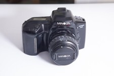 APPAREIL PHOTO-MINOLTA 5xi ARGENTIQUE 1990-OBJECTIF ZOOM 35-80mm 4-5,6-AUTOFOCUS