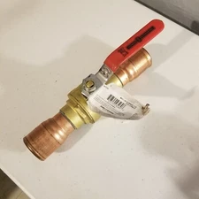 Jones Stephens B67254 1-1/2" Full Port Brass Ball Valve CPVC CONN LF - Brass