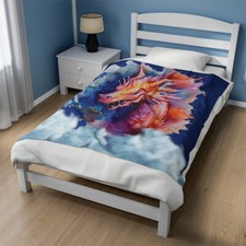 L'AMOUR DE SOI Dragon's Embrace Plush Blanket