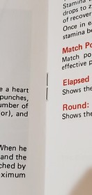 Mike Tyson's Punch-Out Nintendo NES Punchout Manual Letra &iexcl;Balas Blancas y Estrella!