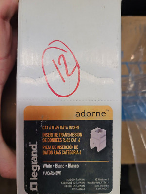 Legrand Cat 6 RJ45 Data Jack Insert