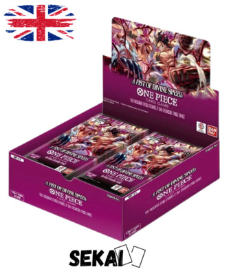 Booster Box One Piece OP11 A Fist Of Divine Speed - Scellée, édition Anglaise Neuve, Booster Display