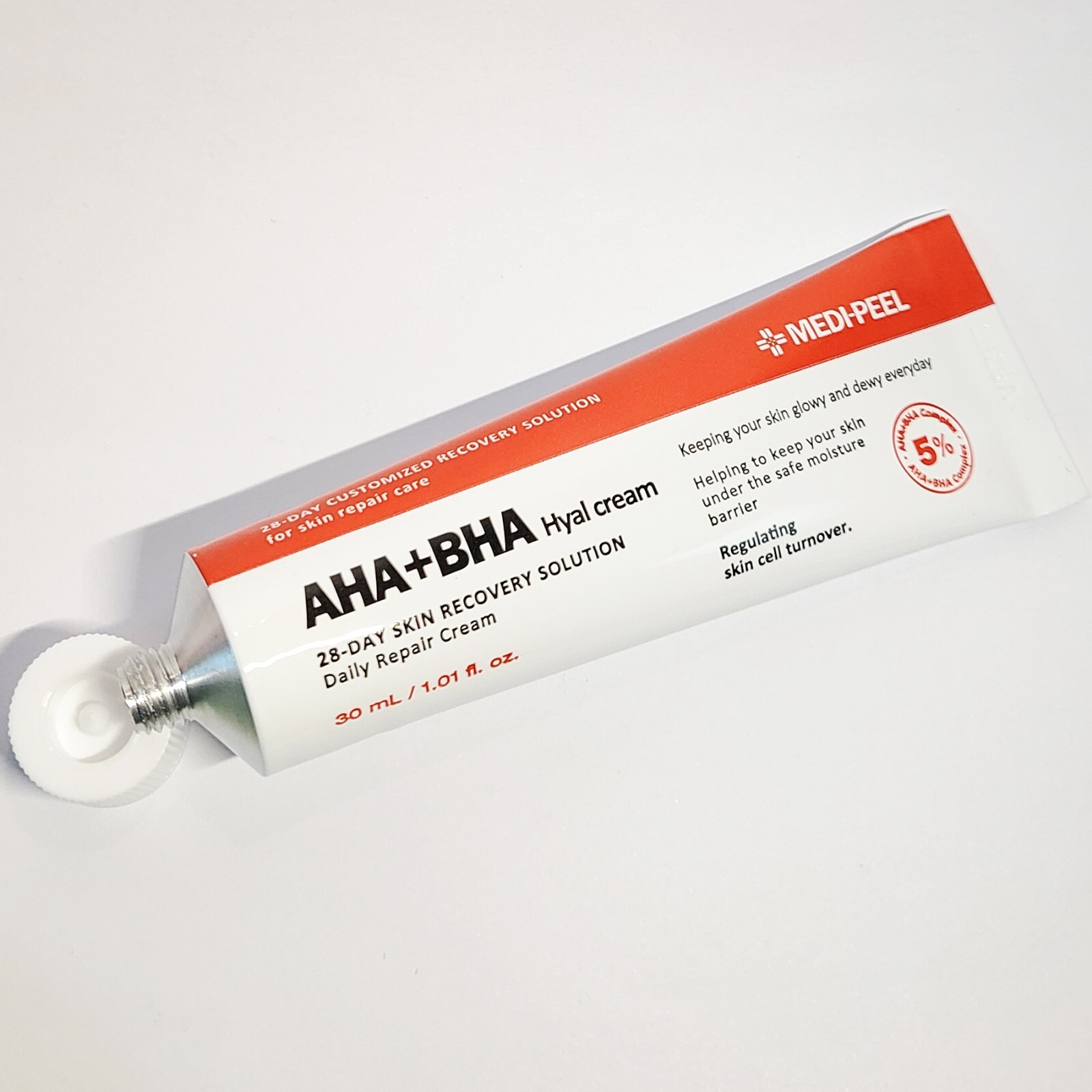 Medi Peel AHA BHA 28 Days Hyal Cream 30ml Moisturizer Wrinkle Whitening ...