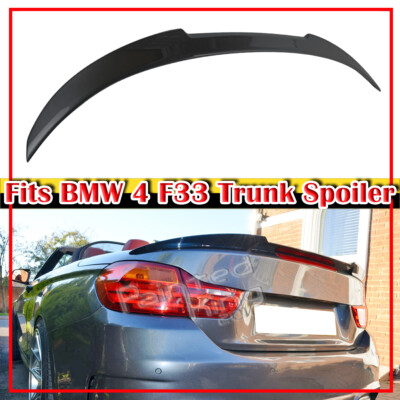 14-20 Fit For BMW 4-Series F33 F83 2D 420i 430d 440i Trunk Spoiler Painted