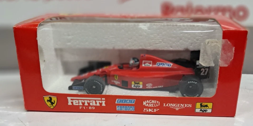 ONYX 1/43 - FERRARI F1 89 NIGEL MANSELL REF.027 - Immagine 4 di 4