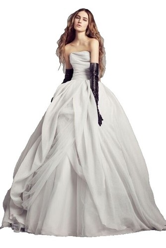 sergio hudson black dress with corset Sergio Hudson Bustier Belted Eyelet Dress with Crinoline