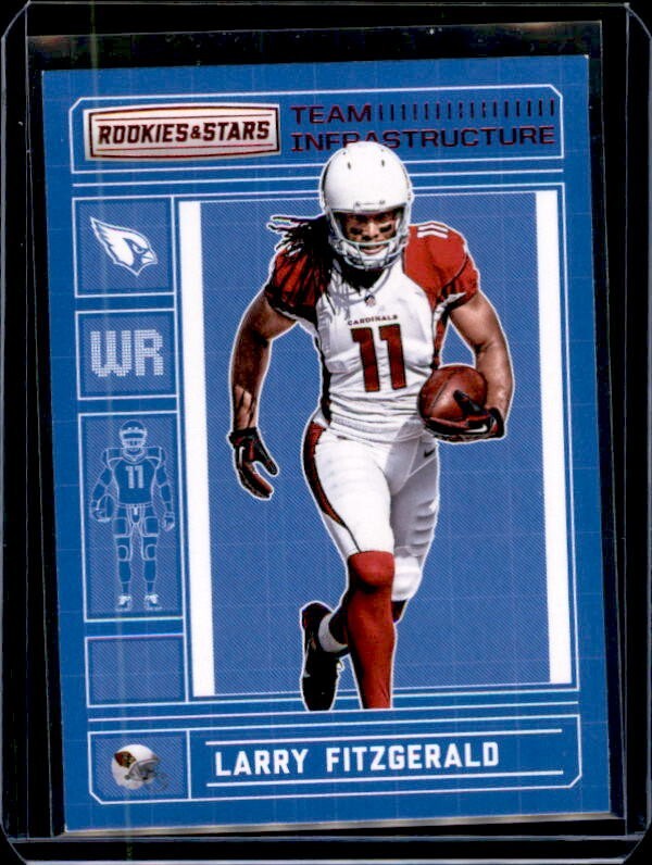 2016 Panini Rookies & Stars - Team Infrastructure #13 - Larry Fitzgerald