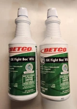 Betco GE Fight Bac RTU Disinfectant - Lot of 2 (Dirty Bottles)