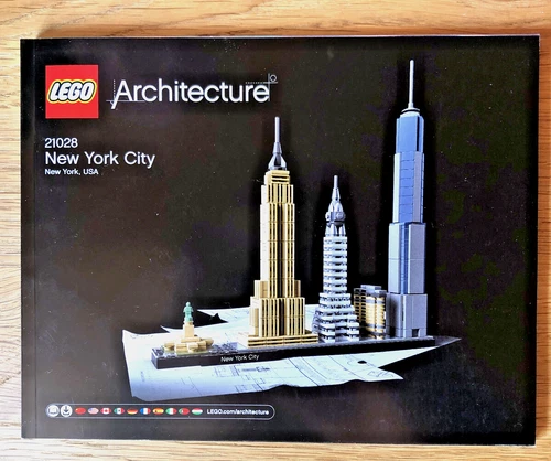 Lego 21028 Architecture New York City - nur die Bauanleitung NEU