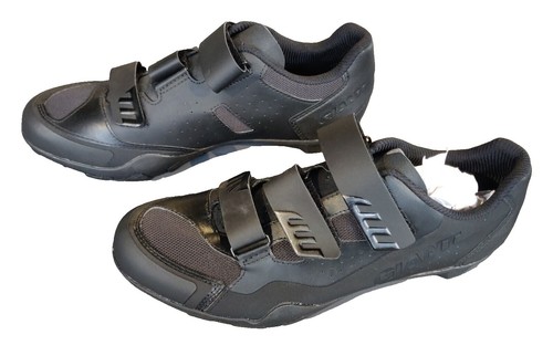 Chaussures De Cyclisme Giant Orbit - Noir/gris - Taille EU 42 / US 9 - Neuves En Boîte