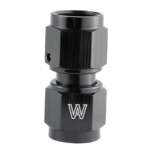 Edelbrock Russell 640000-6AN Female Swivel Coupler - Aluminum AN Fitting For Hose Connections