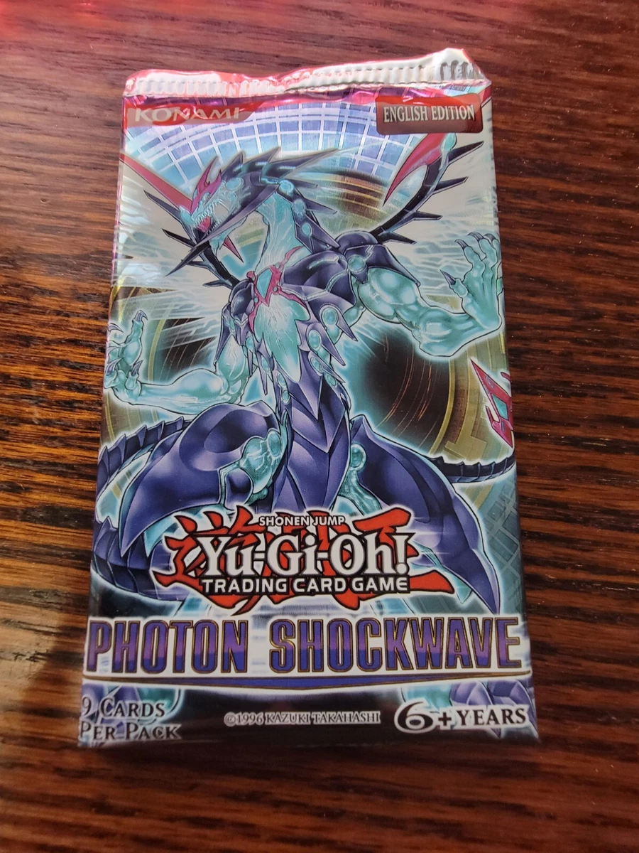 Yu-Gi-Oh! TCG Photon Shockwave Sealed Collectible Card Game Packs