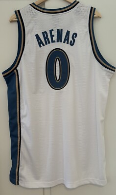 Gilbert Arenas Washington Wizards Authentic NBA Jersey 44 L NWT