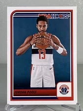 2023-24 Panini NBA Hoops Jordan Poole #137 Washington Wizards