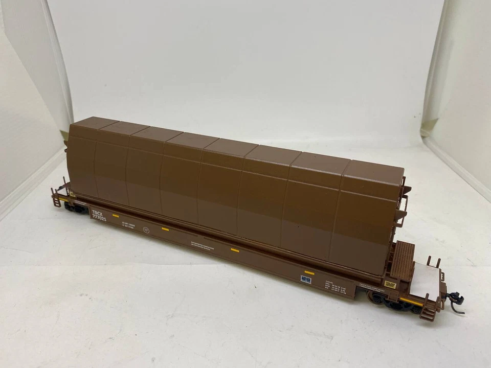 HO Scale Boeing 777 Skybox Well Car BNSF or TBCX custom, RTR - Image 2 of 4