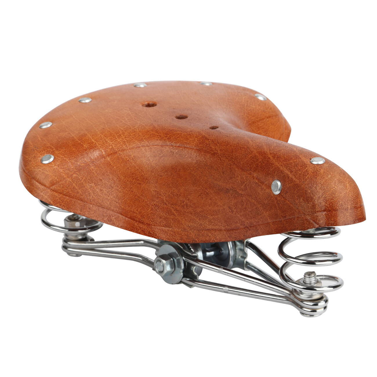 leather bike seat