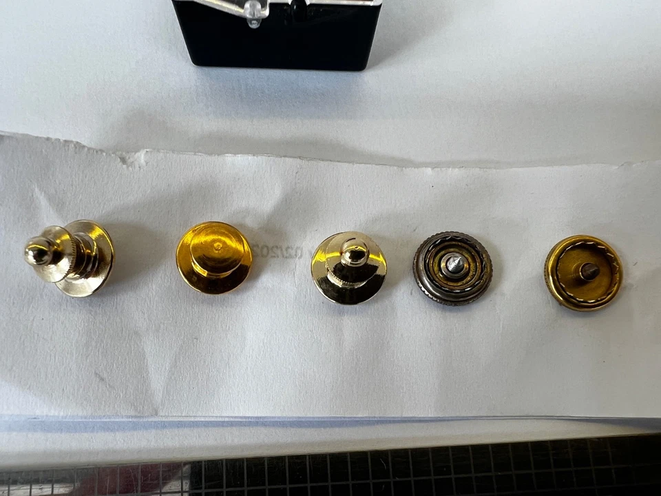 Vintage Honeywell Long Sevice Award Pins 5 10 15 20 25 years full set - 10k 1/10 - Image 3 of 4