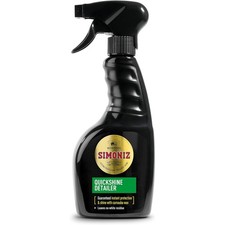 Simoniz Quick Shine Detailer Wax 500ml Spray-On Buff-Off High Gloss Car