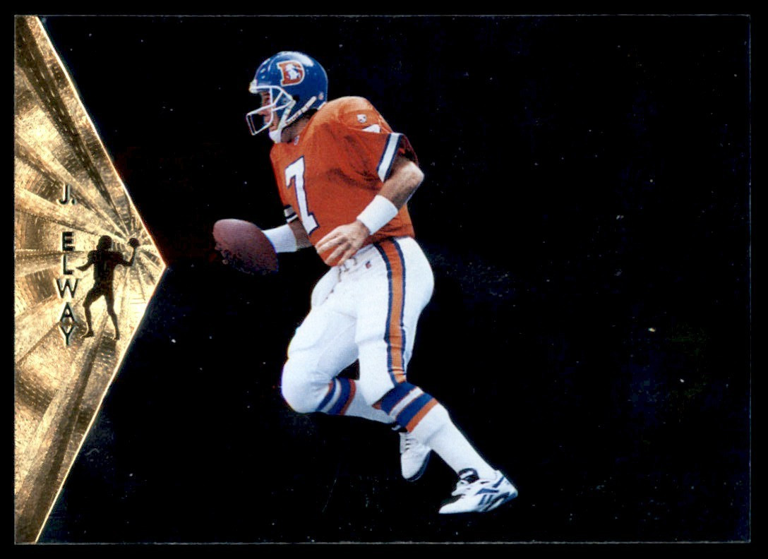 1996 Pinnacle Foil #67 John Elway Broncos