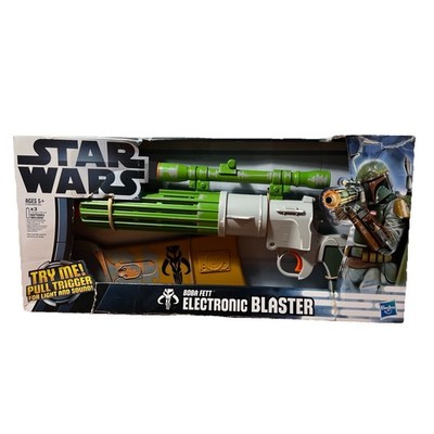 Hasbro Star Wars Boba Fett Electronic Blaster Costume Prop Sealed