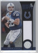 2012 Totally Certified Down and Dirty Materials 184/299 Andrew Luck #4 0c3