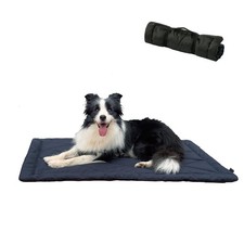 Rollup Camping Outdoor Dog Bed,Portable Dog Travel Mat with Carry Handles for...