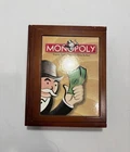 Monopoly 2005 Vintage Game Wooden Book Shelf Edition Hasbro 99% Complete