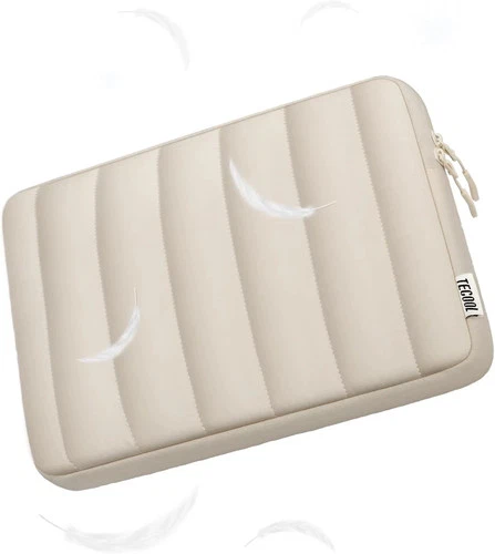 Laptop Sleeve 15.6-inch Waterproof Protective Case – Beige