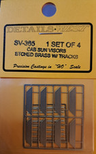 Details West SV-365 HO Locomotive Cab Sun Vis...