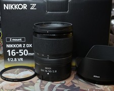 Nikkor Z DX 16-50mm F2.8 VR Apsc Lens with UV filter, hood, Warranty read desc