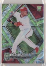 2019 Panini Chronicles Spectra Neon Green Prizm 18/49 Carter Kieboom #89 uk2