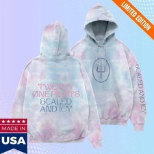 Twenty One Pilots Scaled And Icy Tie Dye Sleeve Hoodie Full Size S-5XL