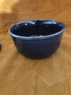 GUSTO BOWL cobalt blue HOMER LAUGHLIN FIESTA 28 OZ.