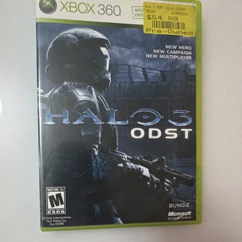 Microsoft Studios Halo 3: ODST Xbox 360 Multiplayer Manual Included