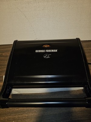 NEW GEORGE FOREMAN GRV80B FAMILY SIZE INDOOR GRILL