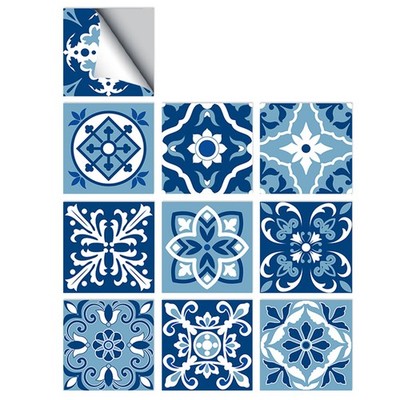 10 Pcs Wandfliesenaufkleber Wandsticker Küche Selbstklebender Wandaufkleber