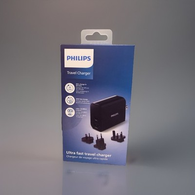 Reiseadapter-(NEU) Philips 30W USB-C DLP2621T Fast Charger  